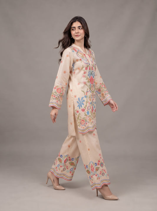 Pastel Bloom - 2 Piece Suit