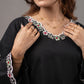 Embroidered Black Cutwork - 2 Piece Suit