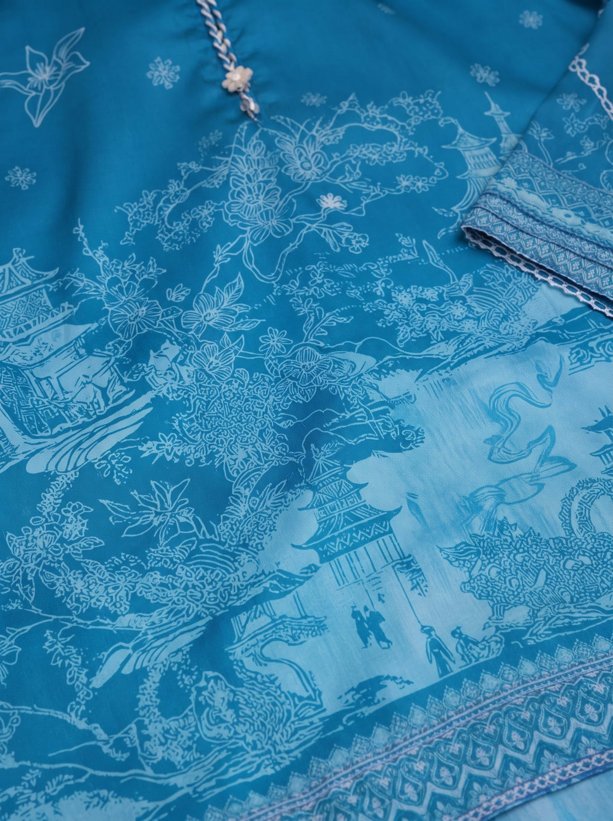 Azure Serenity - 2 Piece Suit