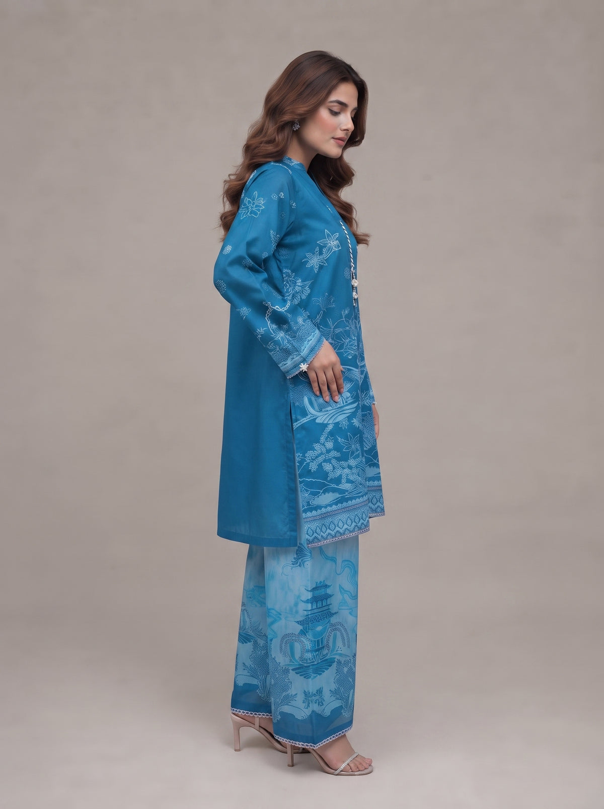 Azure Serenity - 2 Piece Suit