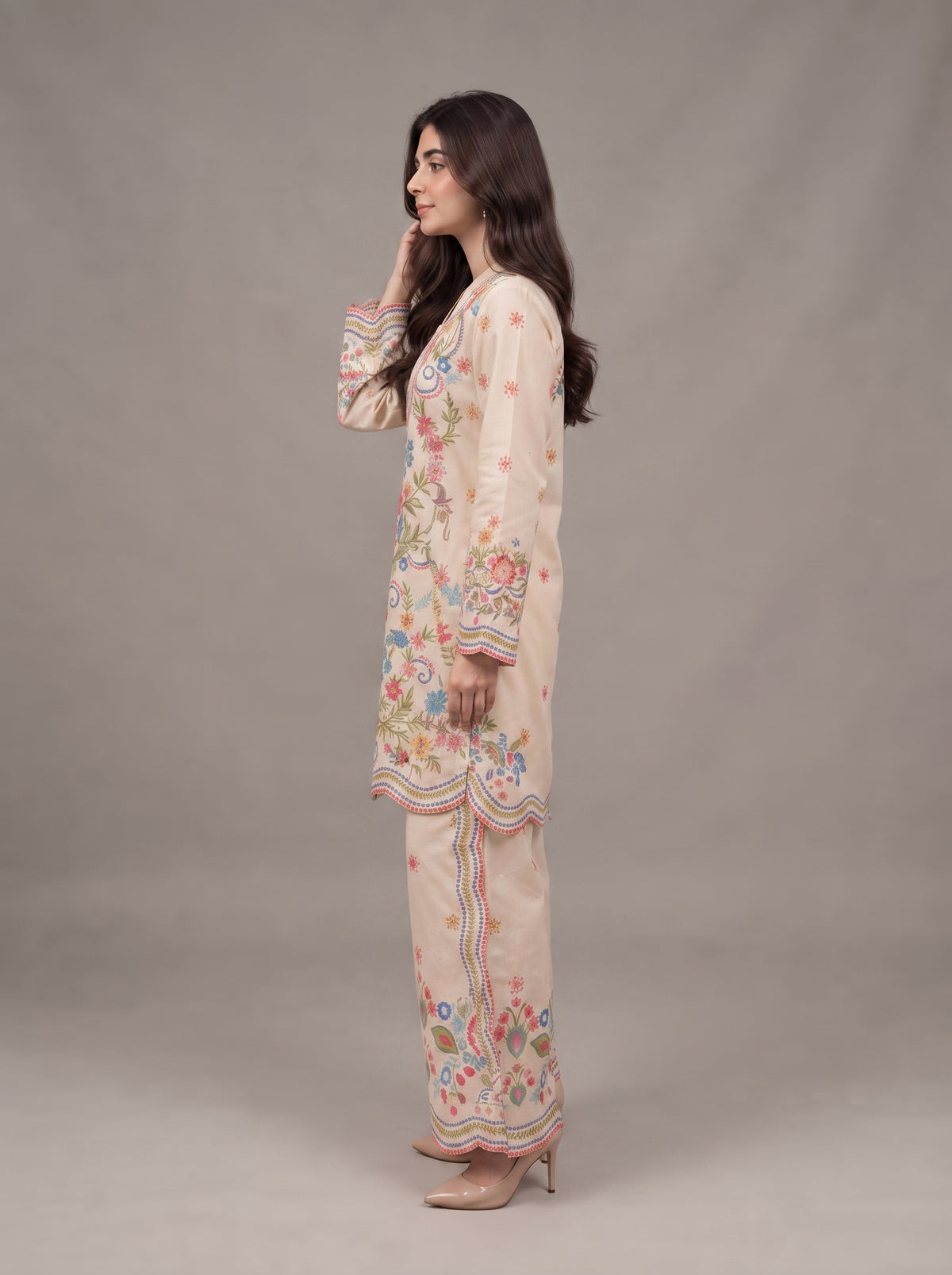 Pastel Bloom - 2 Piece Suit