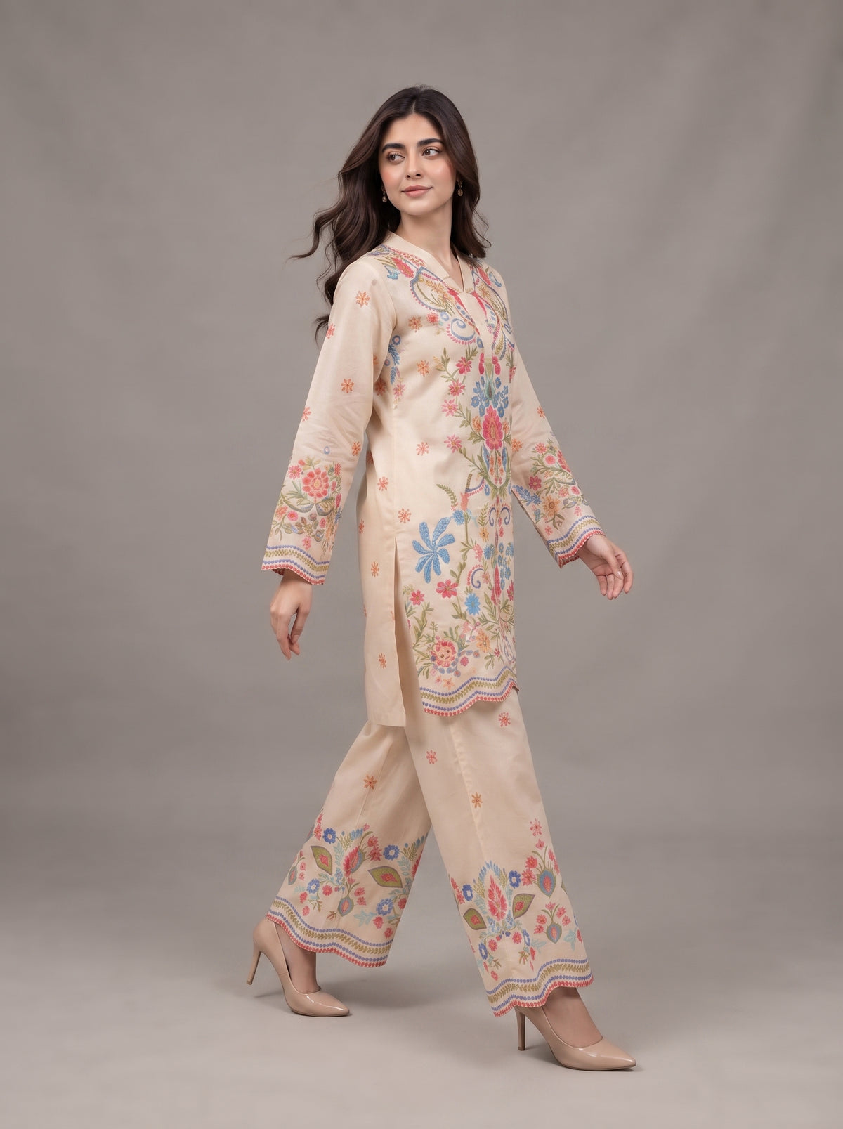 Pastel Bloom - 2 Piece Suit