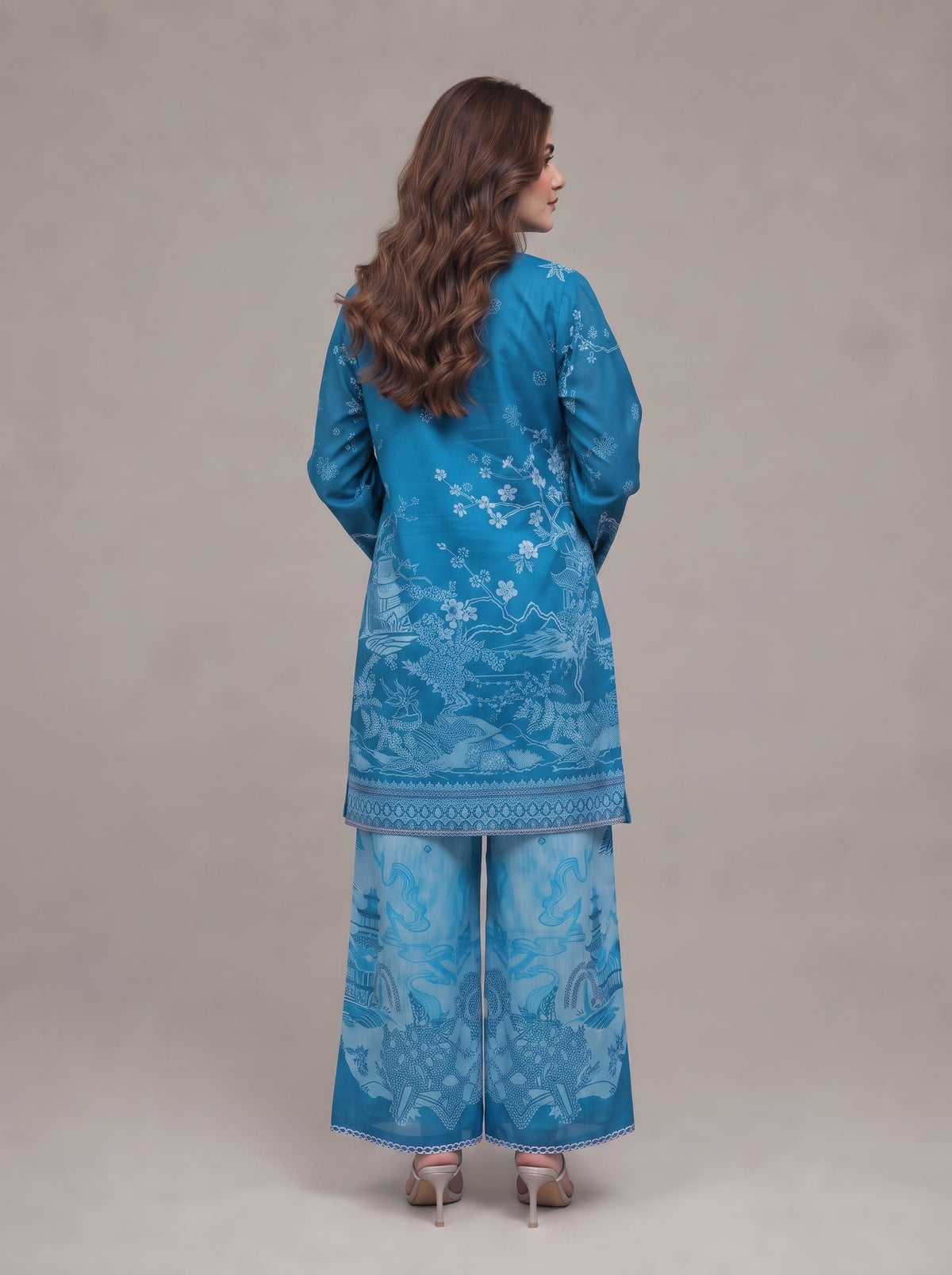Azure Serenity - 2 Piece Suit